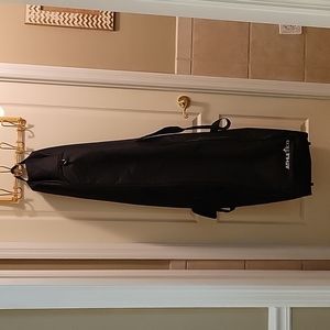 Athletico black extra large sport equipment duffel Topload 53"x13"x12 EUC …